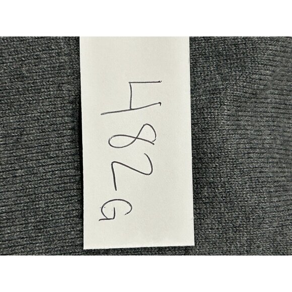 Cremieux Charcoal Gray Pima Cotton V Neck Sleeveless Sweater Vest Sz XXL - Picture 8 of 8